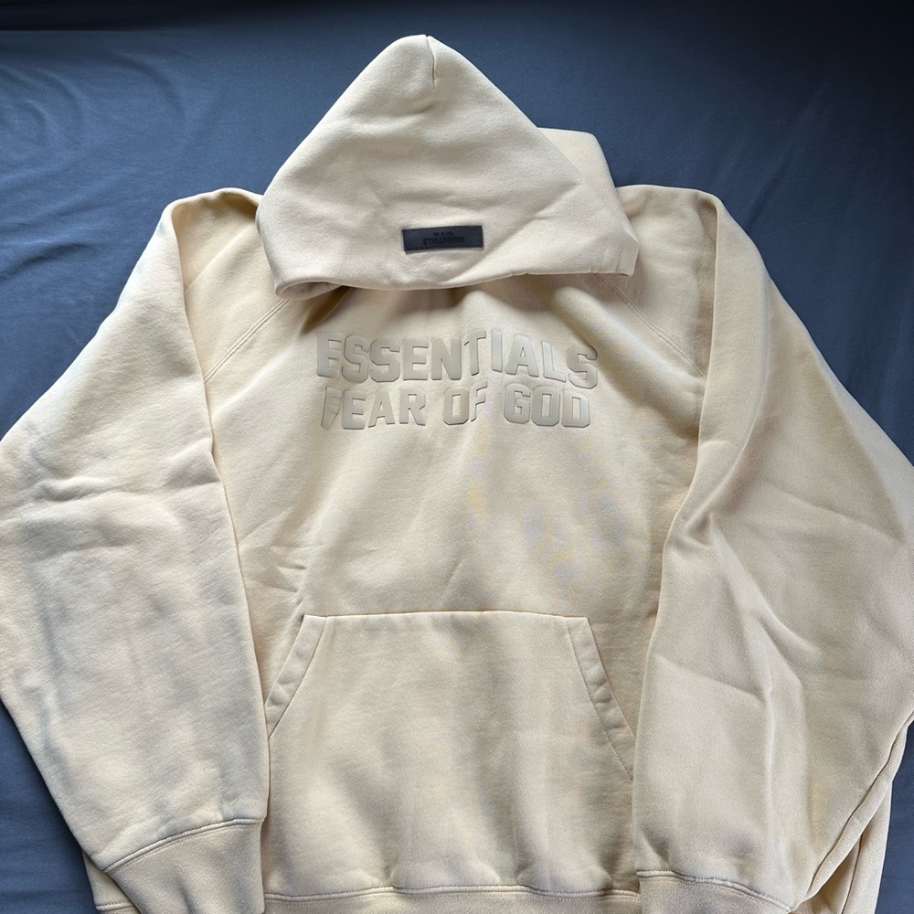 Fear of God Essentials Tuscan yellow Hoodie